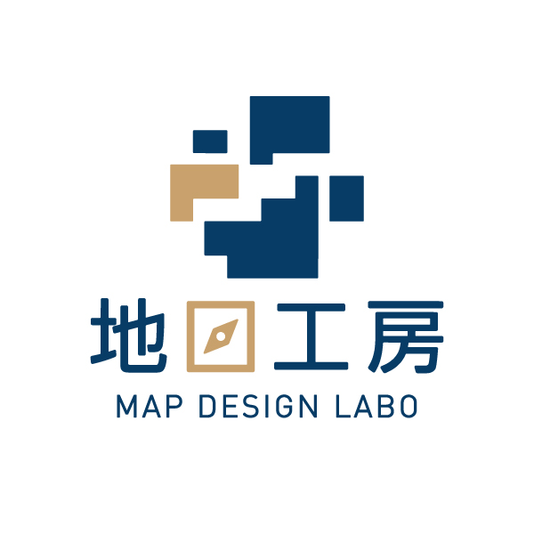 ロゴ：地図工房 小倉