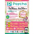 ロゴ：電子商品券Paycha（ペイチャ）利用可能店舗一覧