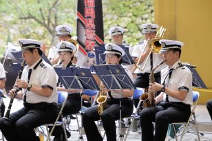ロゴ：福岡県警察音楽隊「安全・安心コンサート」