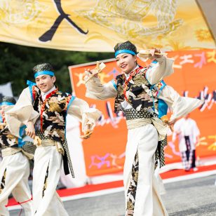 ロゴ：わっしょい YOSAKOI北九州 2025