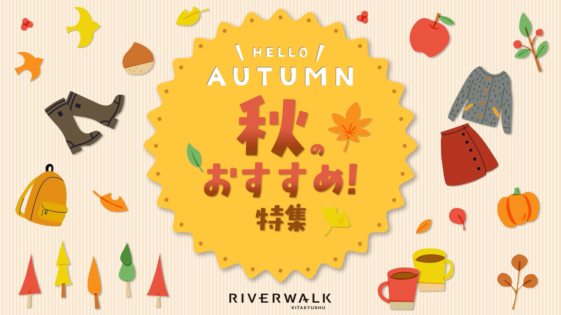 秋のおすすめ特集！