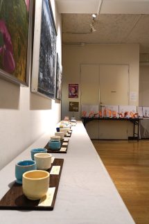 ロゴ：令和7年度 東筑紫学園高等学校  美術専攻作品展示