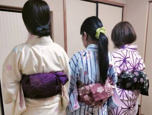 ロゴ：お正月に間に合う！ 1カ月で着付けマスター