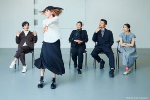 ロゴ:ダンス作品兼演劇作品『ダンスの審査員のダンス』