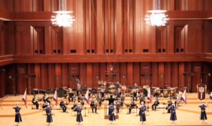 ロゴ：福岡県警察音楽隊「安全・安心コンサート」